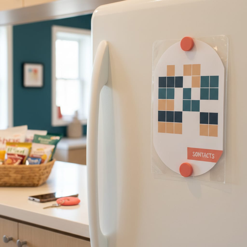 The Fridge Sheet: Info Every Babysitter Needs